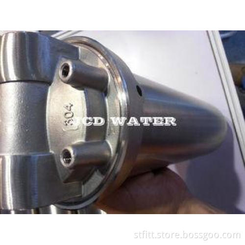 Non-toxic Clear Water Cartridge Filter Housing For Industri